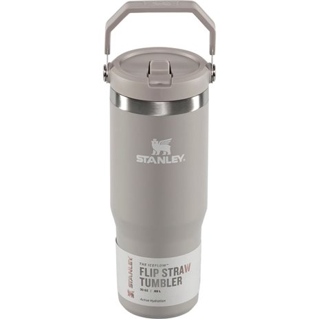 Stanley Iceflow Flip bicchiere c. cannuccia 0,89 L grigio cen.