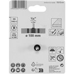 Wolfcraft Sechskant Nylondrahtfächerbürste 100x20mm