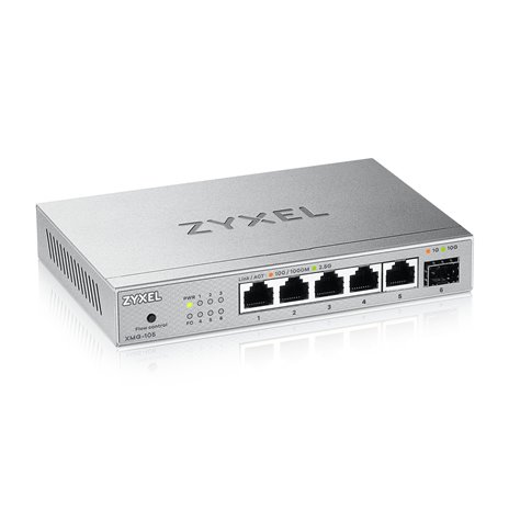 Zyxel XMG-105 5 Ports 10/2,5G MultiGig interrutt. non gestito