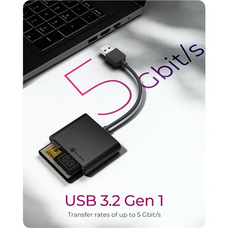 ICY BOX IB-CR301-C3 type C USB 3.0 lettore sched.mu.