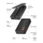 ICY BOX IB-DK4072M-CU31 10-in-1 Dockingstation