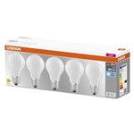 Osram LED BASE Classic 5pz kit E27 6,5W