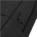 Rivacase 7567 Laptop Rucksack 17,3  anti-theft schwarz