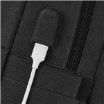 Rivacase 7567 Laptop Rucksack 17,3  anti-theft schwarz