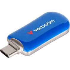 Verbatim Plectra blu       256GB USB-C Flash Drive          30234