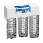 20x G&G nastro 24mm x 8m ne bi. comp. c. Brother TZe-251