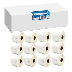 12x G&G etichette 32mm x 57mm ne comp. c. Dymo 11354/ s0722540