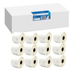 12x G&G etichette 32mm x 57mm ne comp. c. Dymo 11354/ s0722540