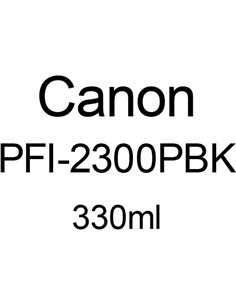 Canon PFI-2300 cart. foto nero 330 ml