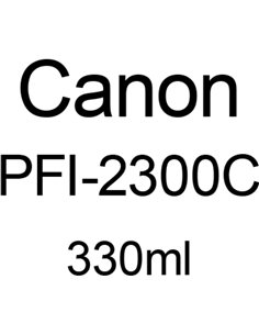 Canon PFI-2300 Cartuccia ciano 330 ml
