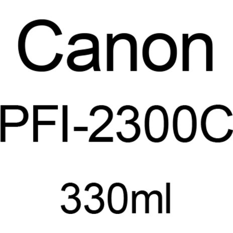 Canon PFI-2300 Cartuccia ciano 330 ml
