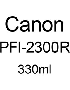 Canon PFI-2300 cart.rosso 330 ml