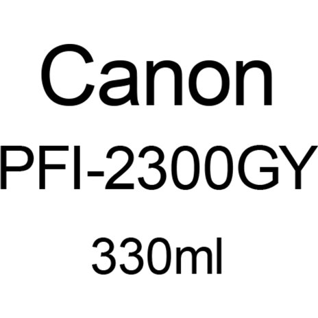 Canon PFI-2300 Cartuccia grigio 330 ml