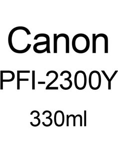 Canon PFI-2300 Cartuccia giallo 330 ml
