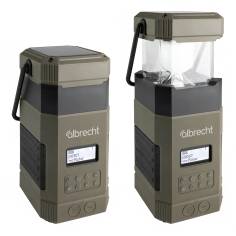 Albrecht DR 114 DAB+ Outdoor- Radio mit Camping-Lampe 2