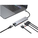 Conceptronic DONN29G 6-in-1 Docking Station
