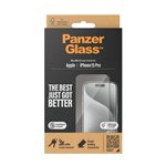 PanzerGlass protezione schermo iPhone 15 Pro UWF w EasyAligner