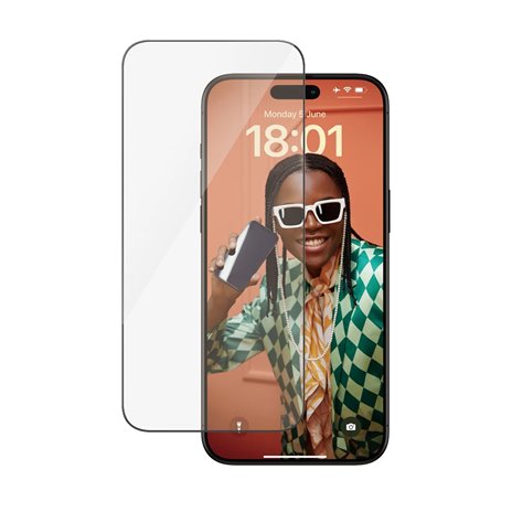 PanzerGlass protezione schermo iPhone 15 Pro Max UWF w. EasyAl
