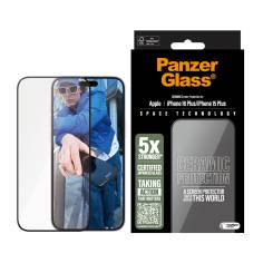 PanzerGlass Ceramic protezione schermo iPhone 16 Plus 15 Plus 2