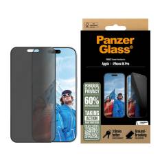 PanzerGlass Privacy Screen Protector iPhone 16 Pro UWF 2
