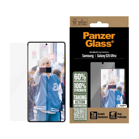 PanzerGlass Screen Protector Samsung Galaxy S25 Ultra UWF