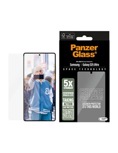PanzerGlass Ceramic Screen Protector Samsung Galaxy S25 Ult 2