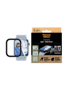 PanzerGlass Screen Protector Black Apple Watch 10 46mm 2