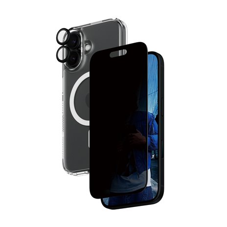 PanzerGlass 3-in-1 Privacy Ptotection Bundle iPhone 16