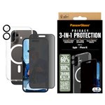 PanzerGlass 3-in-1 Privacy Ptotection Bundle iPhone 16