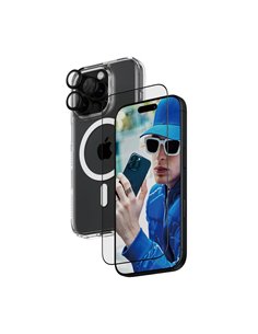 PanzerGlass 3-in-1 Protection Bundle iPhone 16 Pro