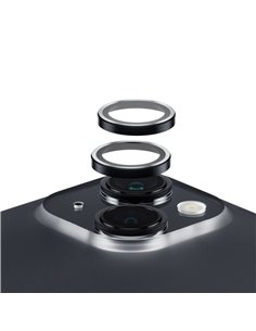 PanzerGlass Hoops Black Camera Lens Protector iP 15 15 Plus