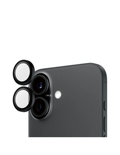 PanzerGlass Hoops Black Camera Lens Protector iP 16 16 Plus