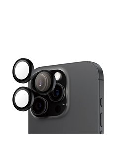 PanzerGlass Hoops Black Camera Lens Protector iP 16 Pro / Max