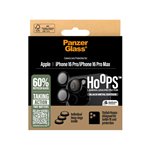 PanzerGlass Hoops Black Camera Lens Protector iP 16 Pro / Max