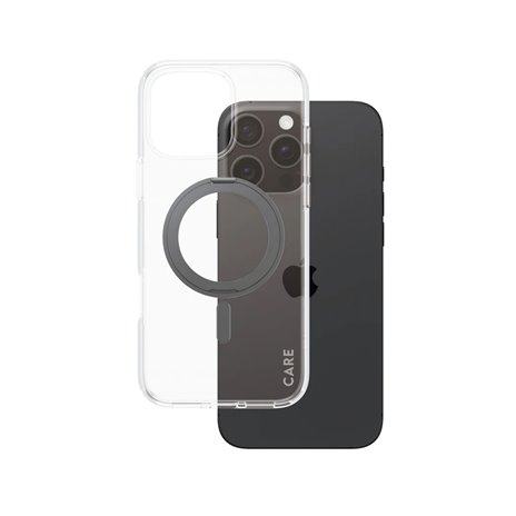 CARE by PanzerGlass Feature Case Transp. BK MagSafe iP 16 Pro Max