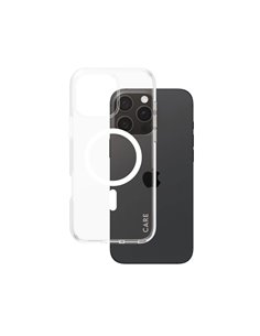 CARE by PanzerGlass Flagship Case Transp WH MagSafe iP 16 P M
