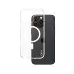 CARE by PanzerGlass Flagship Case Transp WH MagSafe iP 16 P M
