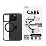 CARE by PanzerGlass Case Transp Black Frame MagSafe iP 16 Pro