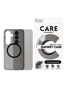 CARE by PanzerGlass Case Urban Combat Smokey Black Qi S25 2