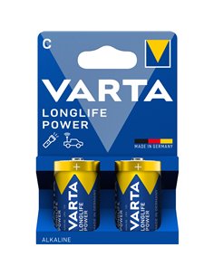 1x2 Varta Longlife Power Baby C LR 14