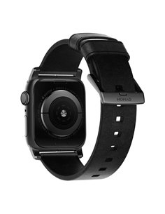 Nomad Strap Modern Lthr. Black Connect. Black 42/44/45/49mm 2