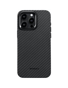 Pitaka MagEZ Case Pro 4 1500D for iP 15 Pro Black/Grey Twill