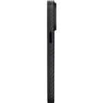 Pitaka MagEZ Case Pro 4 1500D for iP 15 Pro Black/Grey Twill