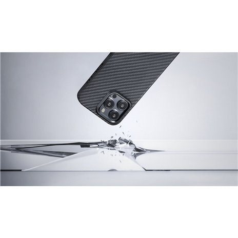 Pitaka MagEZ Case Pro 4 1500D for iP 15 Pro Max Black/Grey Tw