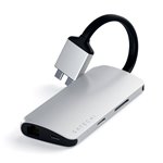 Satechi Type-C Dual Multimedia Adapter silver