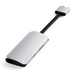 Satechi Type-C Dual Multimedia Adapter silver
