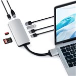 Satechi Type-C Dual Multimedia Adapter silver