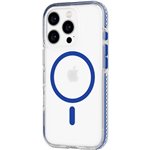 Tech21 EvoCrystal MagSafe iPhone 16 Pro Blue