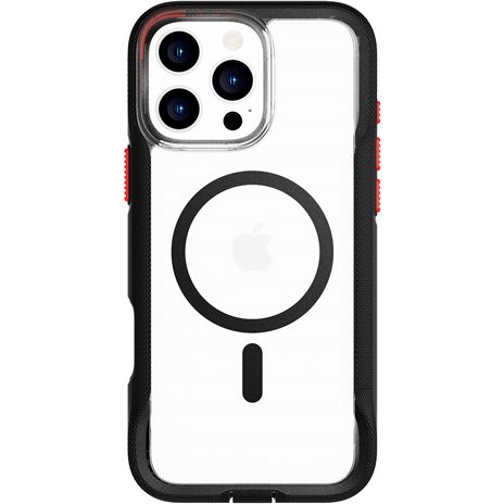 Tech21 EvoPro MagSafe iPhone 16 Pro Max Transparent Black