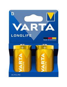 1x2 Varta Longlife Mono D LR 20